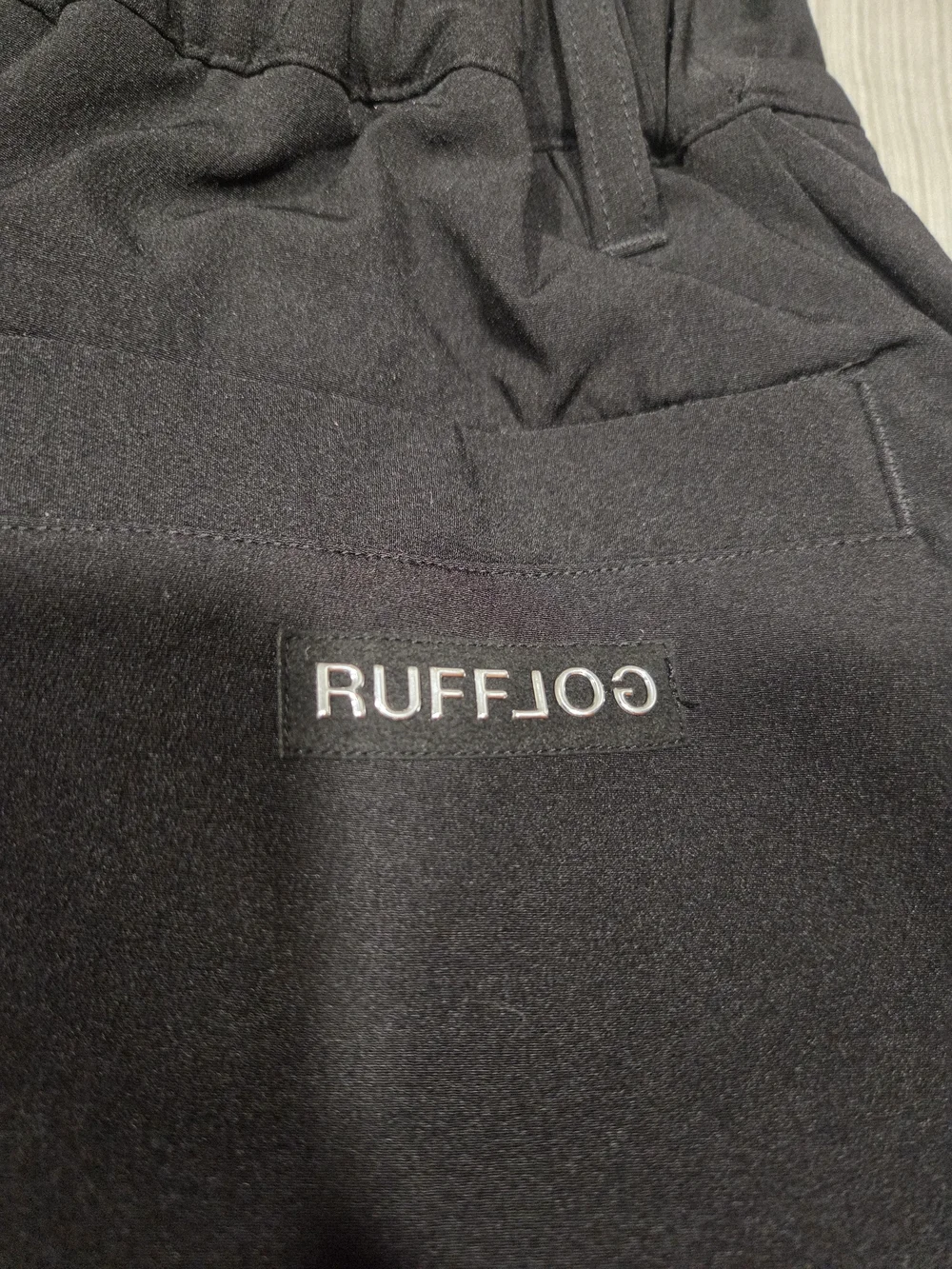 RUFFLOG Hyper Stretch Golf Skirt in Black